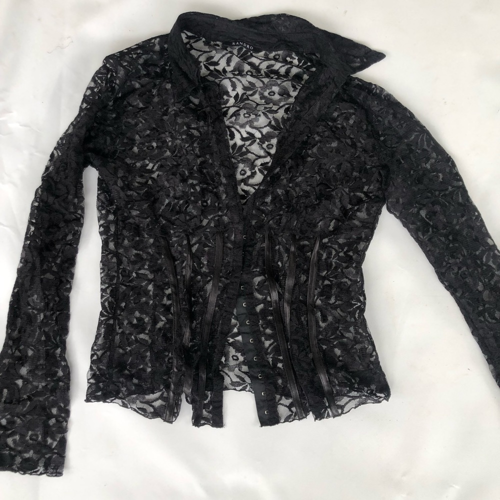 Lace corset top